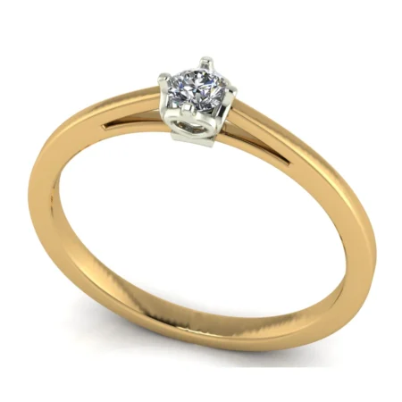 Pierścionek A0014 złoto żółte 0.1ct