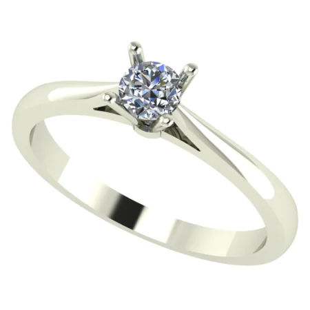 Pierścionek C0018 złoto białe 0.2ct